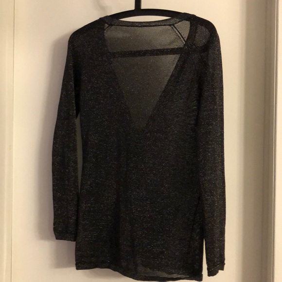 Aritzia Wilfred free metallic cardigan - Picture 4 of 6